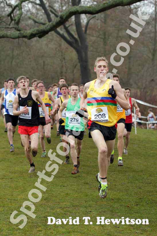 Bary Maskell (North East) under-20 mens McCain World Cross Country Trials and Inter Counties.